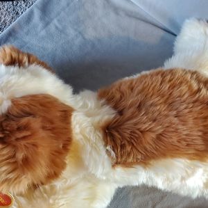 17" TY PATCHES THE DOG BEANIE BABY with double tag